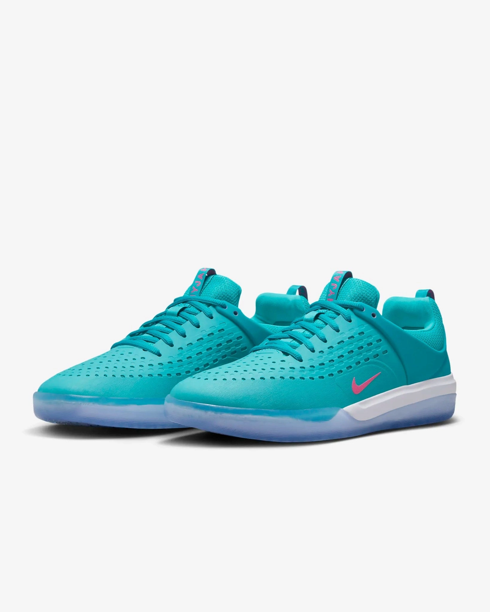 Nike SB Zoom Nyjah 3 Shoes - Dusty Cactus/Pinksicle Sell Nike Shoes