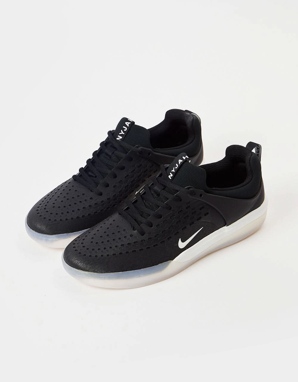 Nike Gato Shoes Nike SB Zoom Nyjah 3 Skate Shoes - Black/White-Black-Summit White
