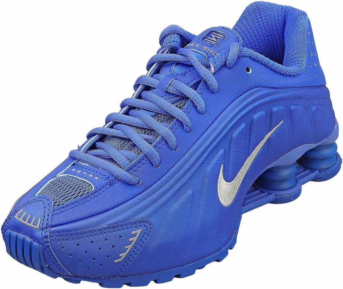 Nike Shox R4 Women's Shoes (HJ7303-445, Racer Blue/Phantom/Metallic Silver) Nike Roshe Running Shoes