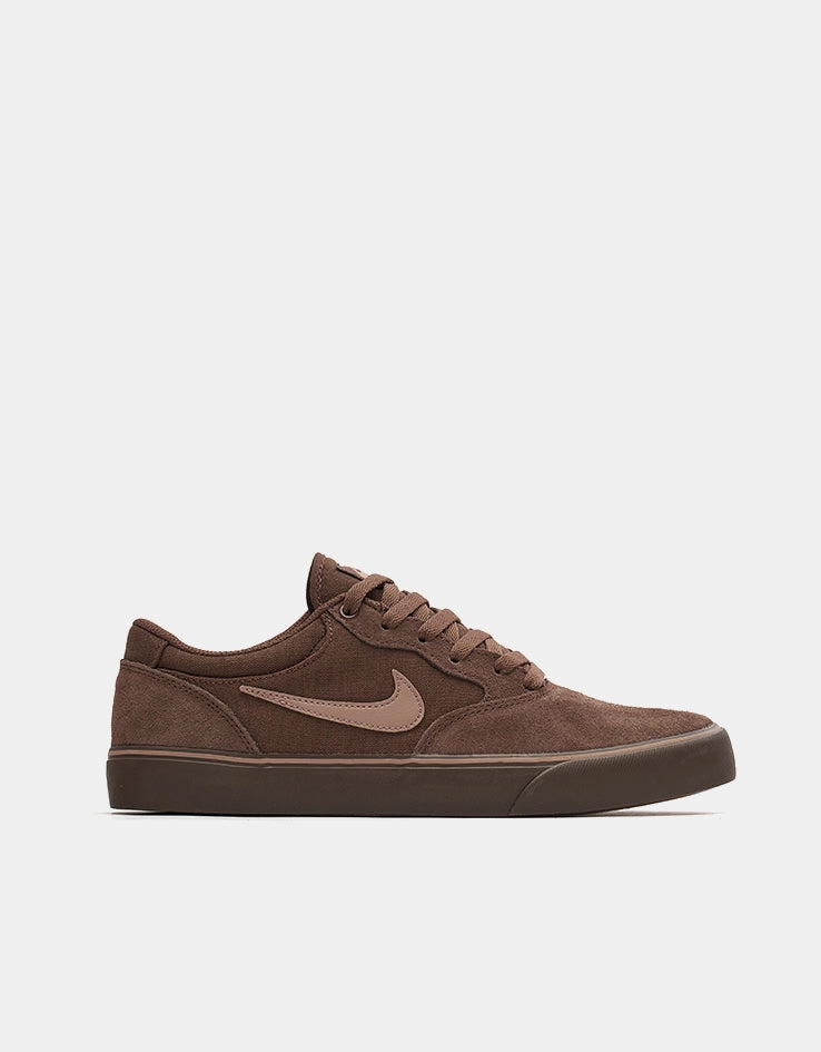 Nike SB Chron 2 Skate Shoes - Fauna Brown/Desert Dust-Baroque Brown Elite Nike Basketball Shoes