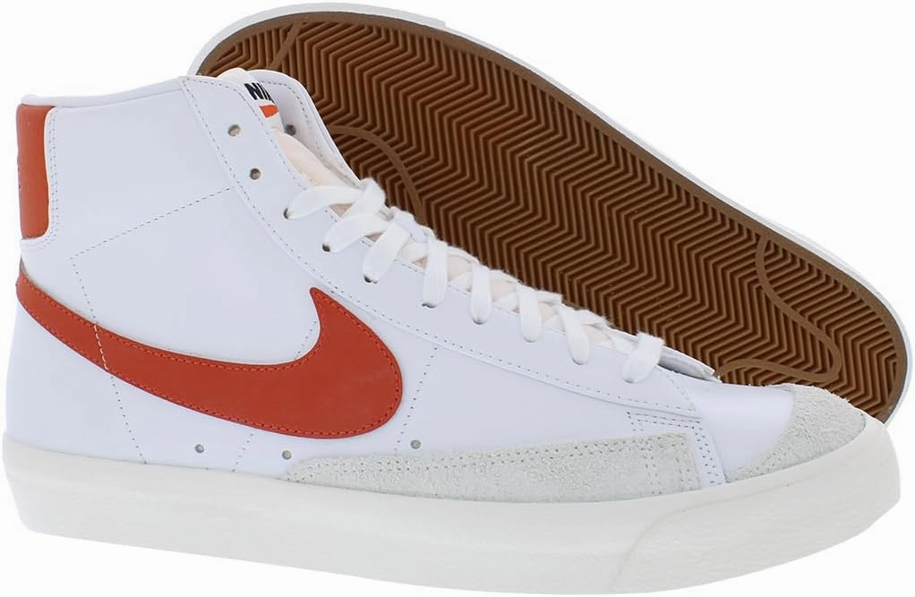 New Style Nike Shoes Nike Women's Blazer Mid '77 White/White-White-Black (CZ1055 117)