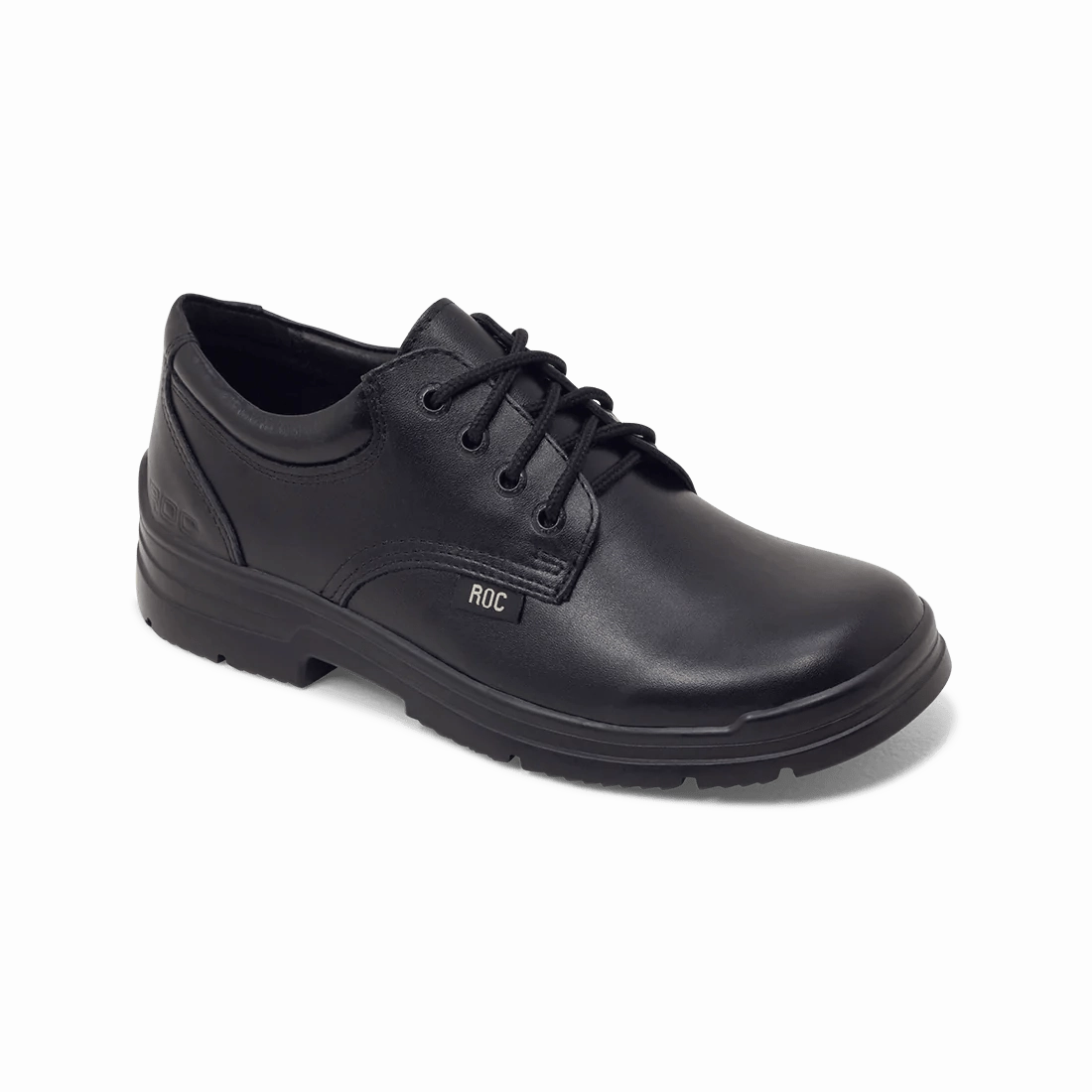 Roc Boots Junior Rigour Black Lace Leather School Shoes Cheyenne Boots