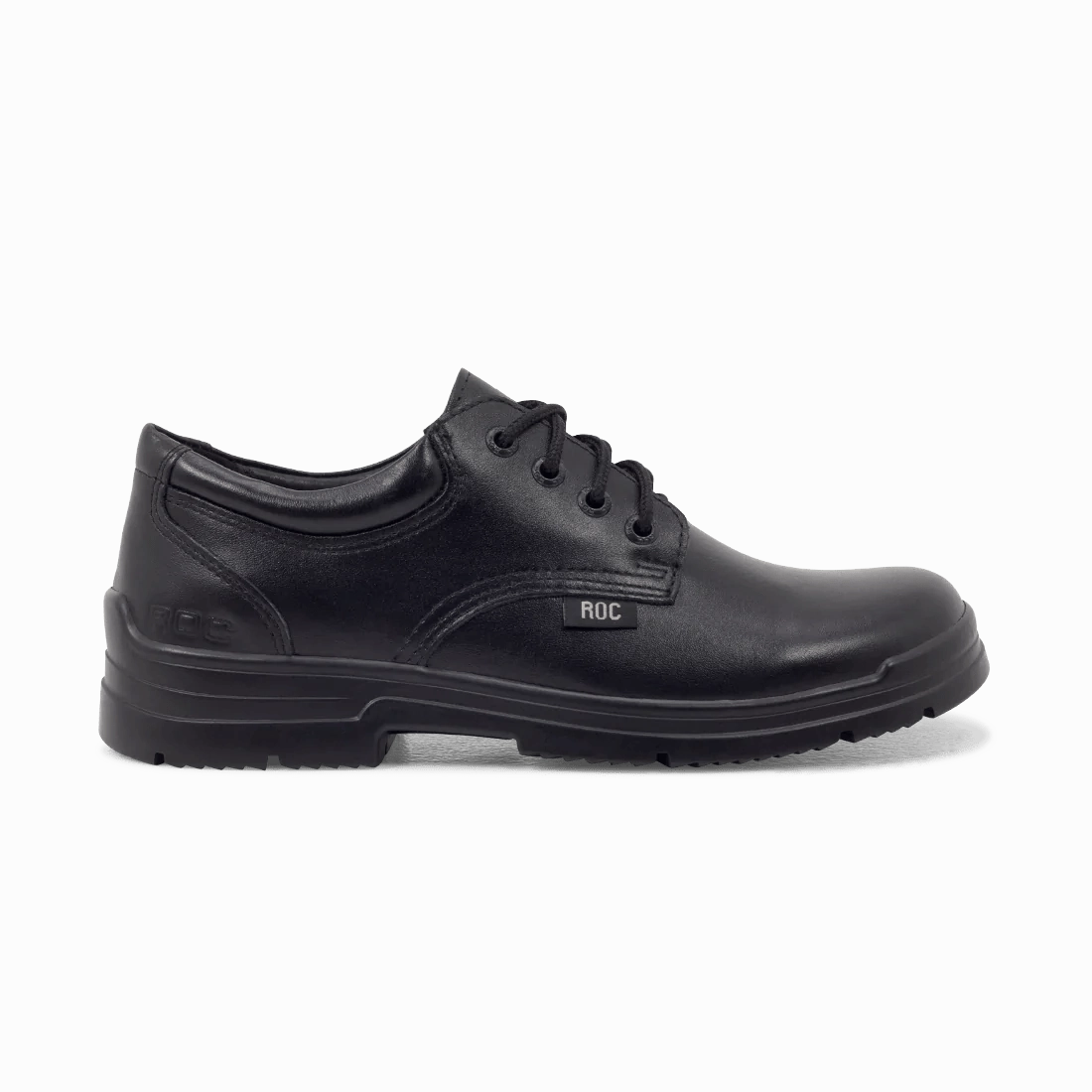 Embroidered Western Boots Roc Boots Junior Rigour Black Lace Leather School Shoes