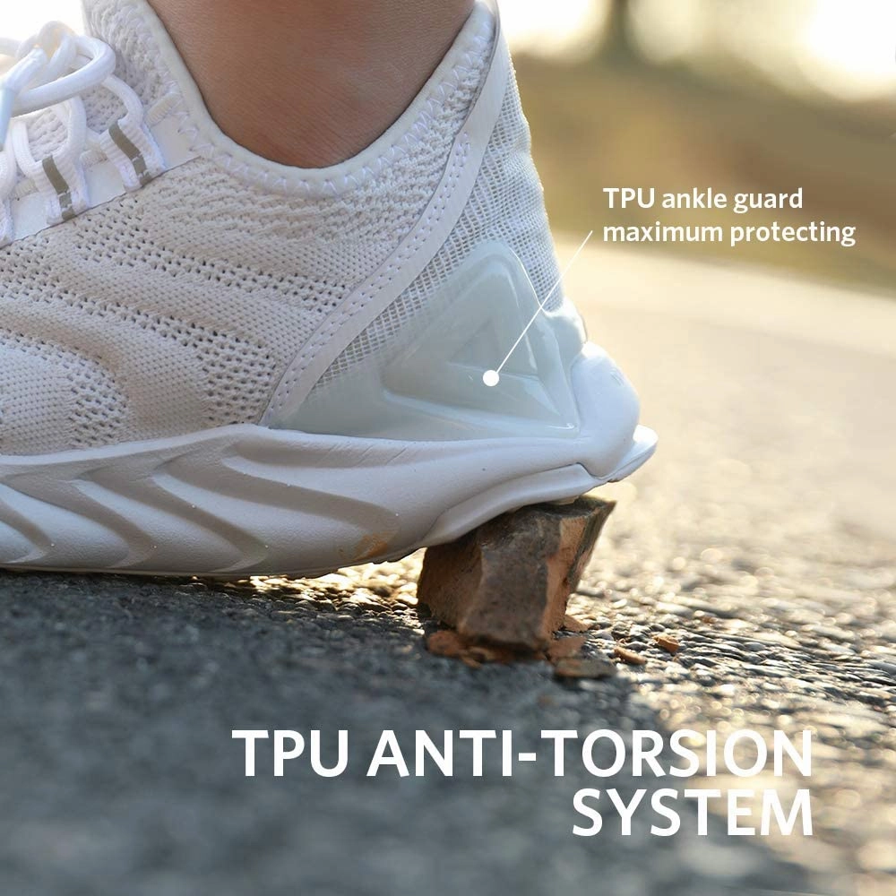 Dress And Tennis Shoes Outfit PEAK TAICHI Running Shoes Men Adaptive Smart Cushioning Trainers King Series White