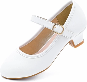 Asics Ff Shoes Dufannie Girls Dress Shoes Low Heel Princess Flats Mary Jane Flower Wedding Party Glitter Shoes for Kids Toddler