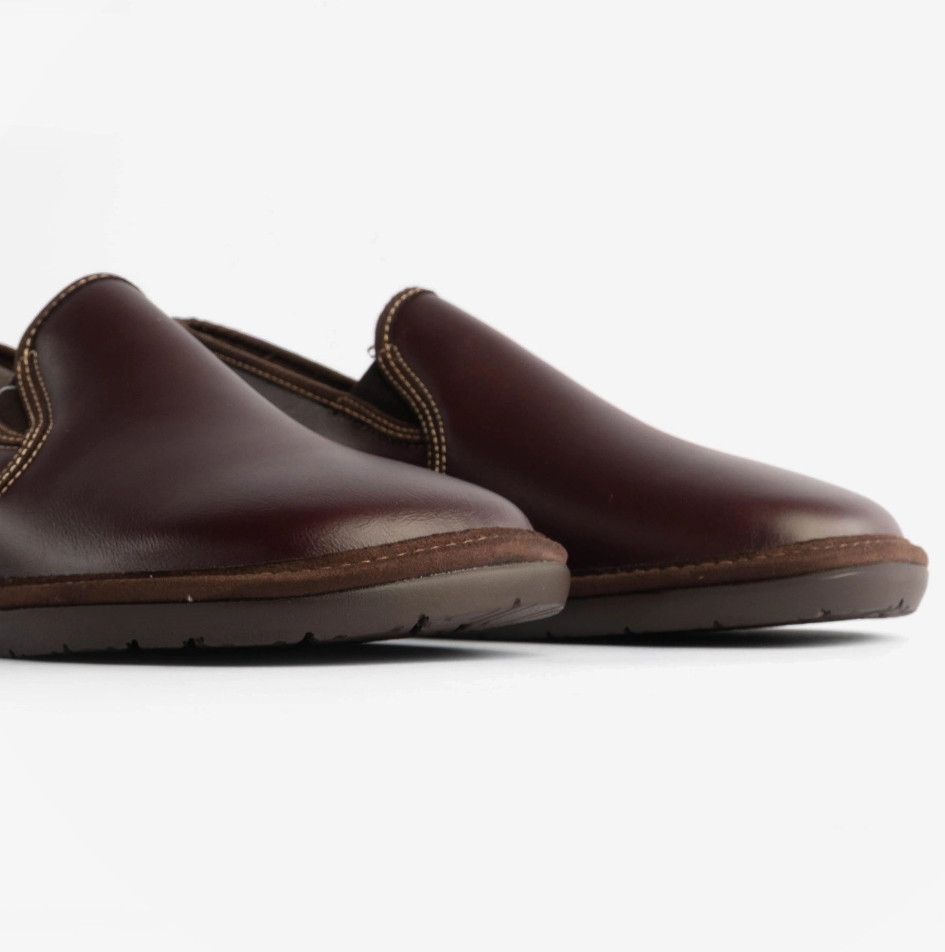 Nordikas 663 DUBLIN Mens Full Slippers Burdeos Red High End Slippers