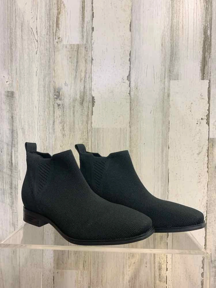 NWT VIVAIA SHOES Shoe Size 8 Black Solid ANKLE Shoes/VIVAIA LADIES SQUARE TOE SL Ankle Boots Suit