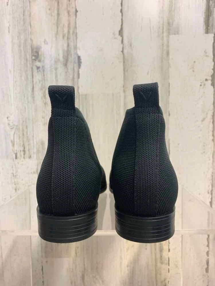 NWT VIVAIA SHOES Shoe Size 8 Black Solid ANKLE Shoes/VIVAIA LADIES SQUARE TOE SL Jewelled Ankle Boots