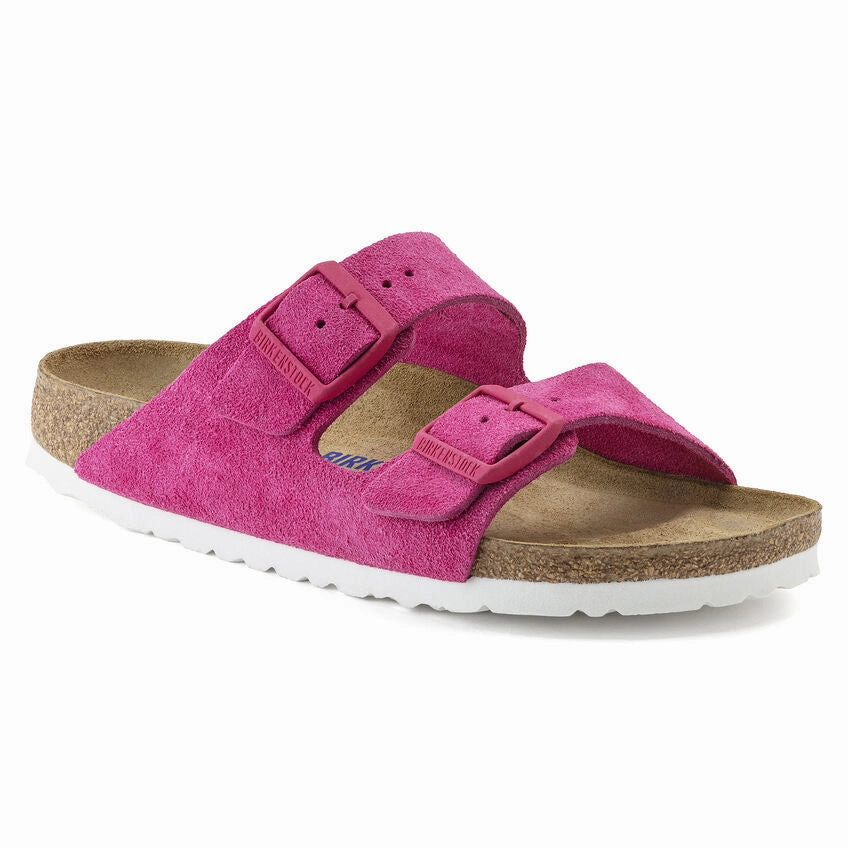 1021433 Arizona Suede Fuchsia Tulip SFB Recovery Sandals