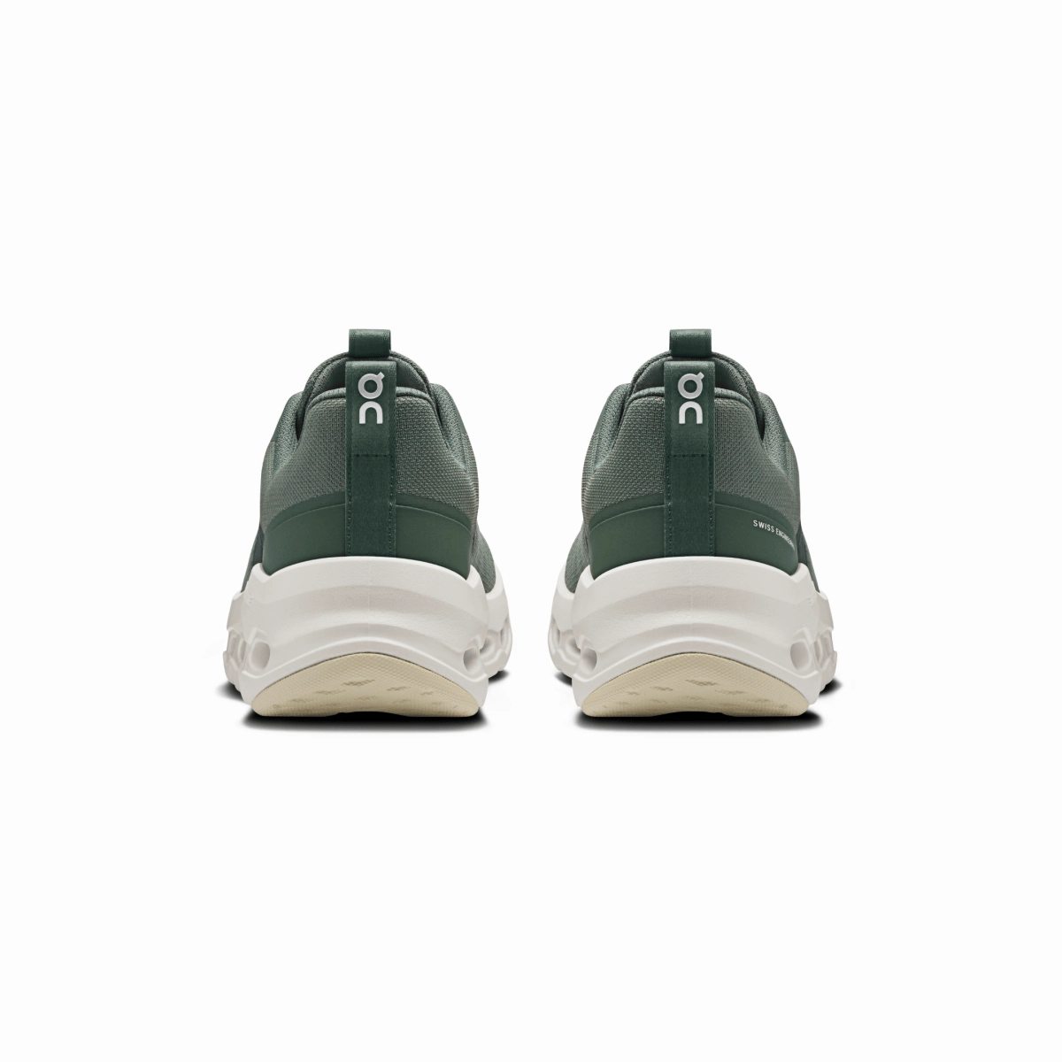 On Running Kid's (Grade School) Cloudleap Olive/Ghost Comfiest Running Shoes