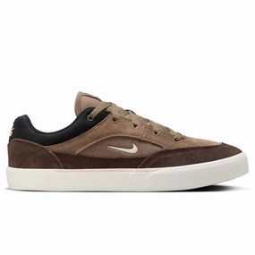 FV6064005 Ironstone Light Khaki Malor Nike SB Suede Skateboarding Shoes Original Bo Jackson Nike Shoes