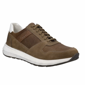 Josef Seibel Mens Shoe Cameron 10 Cognac Kombi Colored Laces For Oxfords