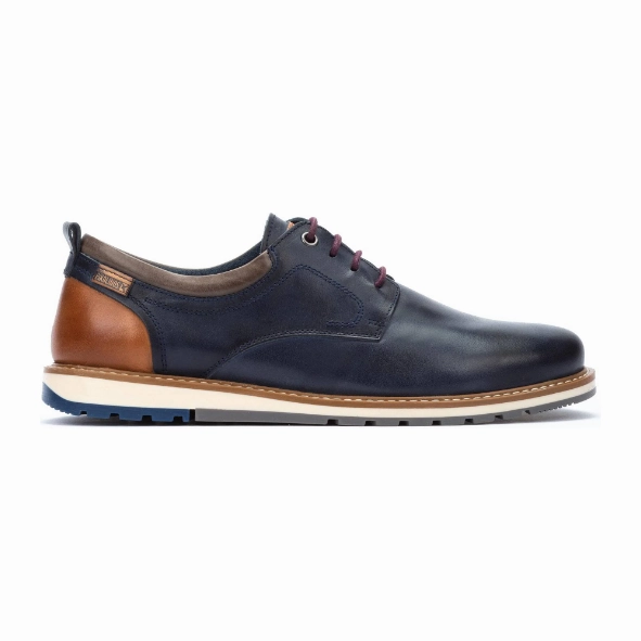 Pikolinos Mens Berna Shoe Blue J Crew Oxfords