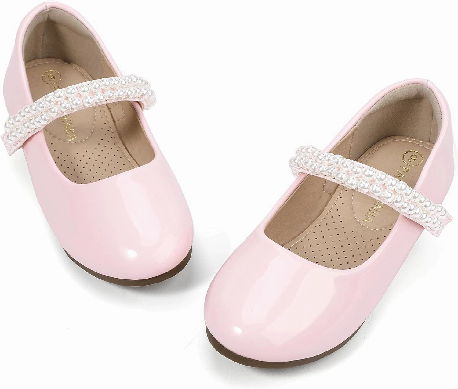 Asics Dragon Shoes PANDANINJIA Flower Girl Shoes Toddler Little Kid Ballet Flats Pearls Wedding Party Mary Jane Girls Dress Shoes