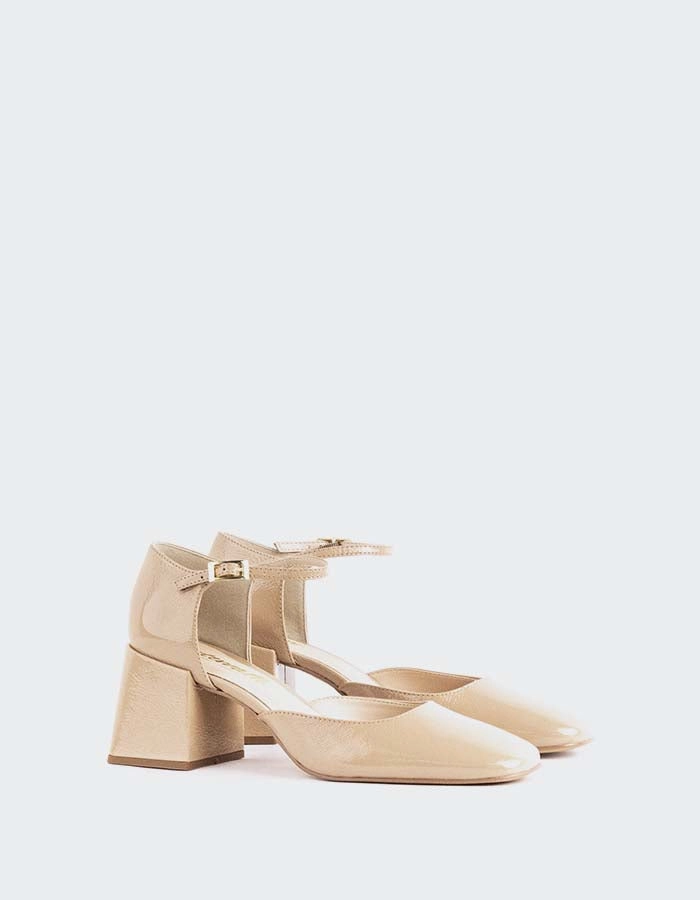 Sun And Stone Ankle Boots Parenna Nude Naplack