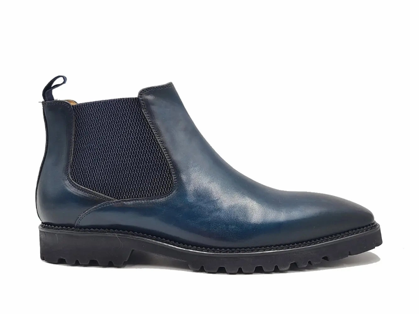 Mont Chevalier Chelsea Boots Patina Chelsea Boot Lug Sole