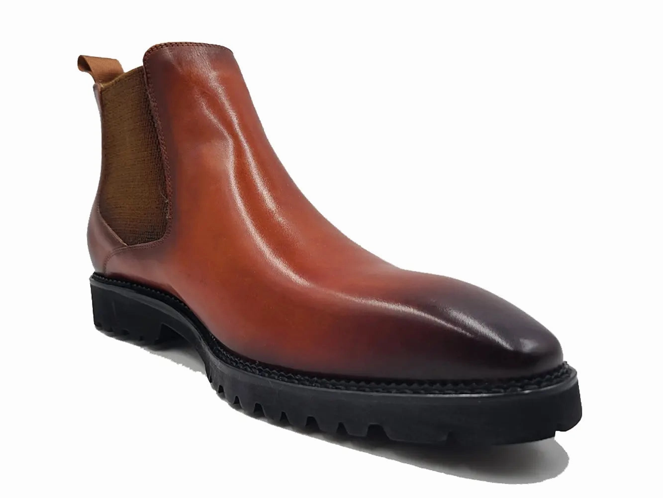 Patina Chelsea Boot Lug Sole Hardie Chelsea Boots