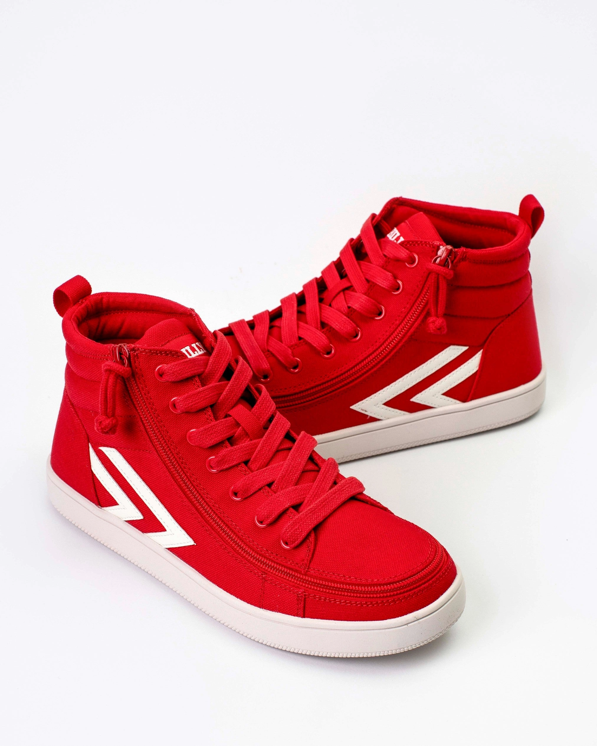 Shadow Skate Shoes CS High Top (Men) - Red/White