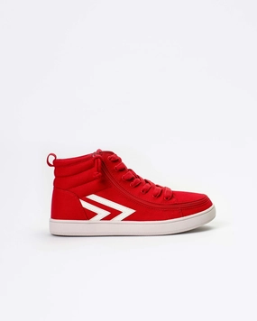 Skater Shoes 2000s CS High Top (Men) - Red/White