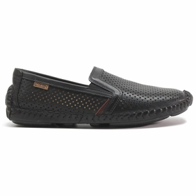 Pikolinos Jerez 09Z-3100 Leather Men's Slip On Black Shoes The Stadium Oxford