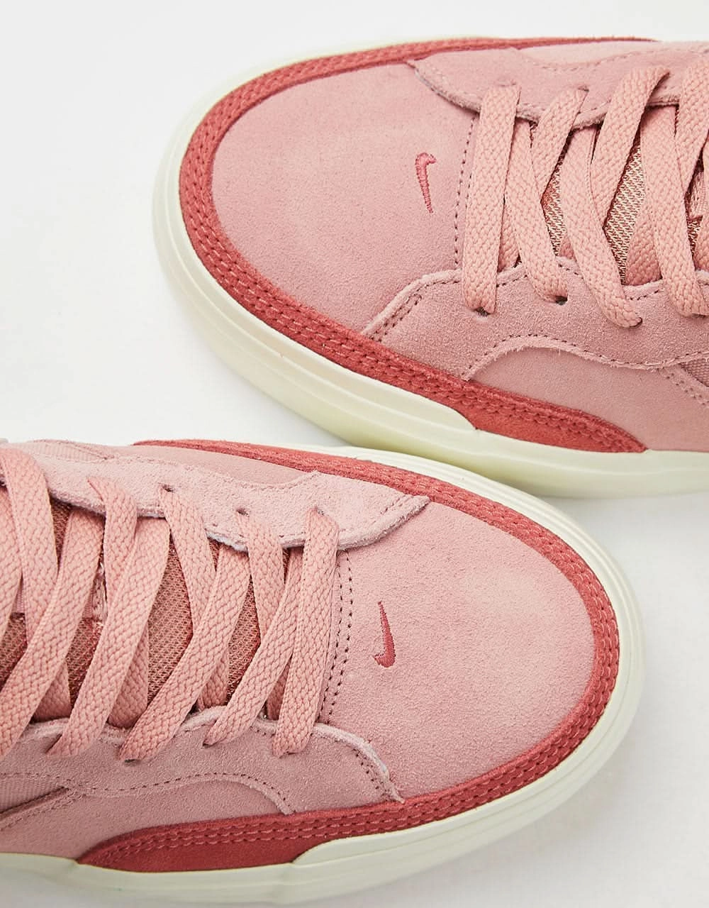 Nike SB Zoom Pogo Plus Skate Shoes - Red Stardust/Coconut Milk-Adobe-Coconut Milk Kobe Shoes Nike