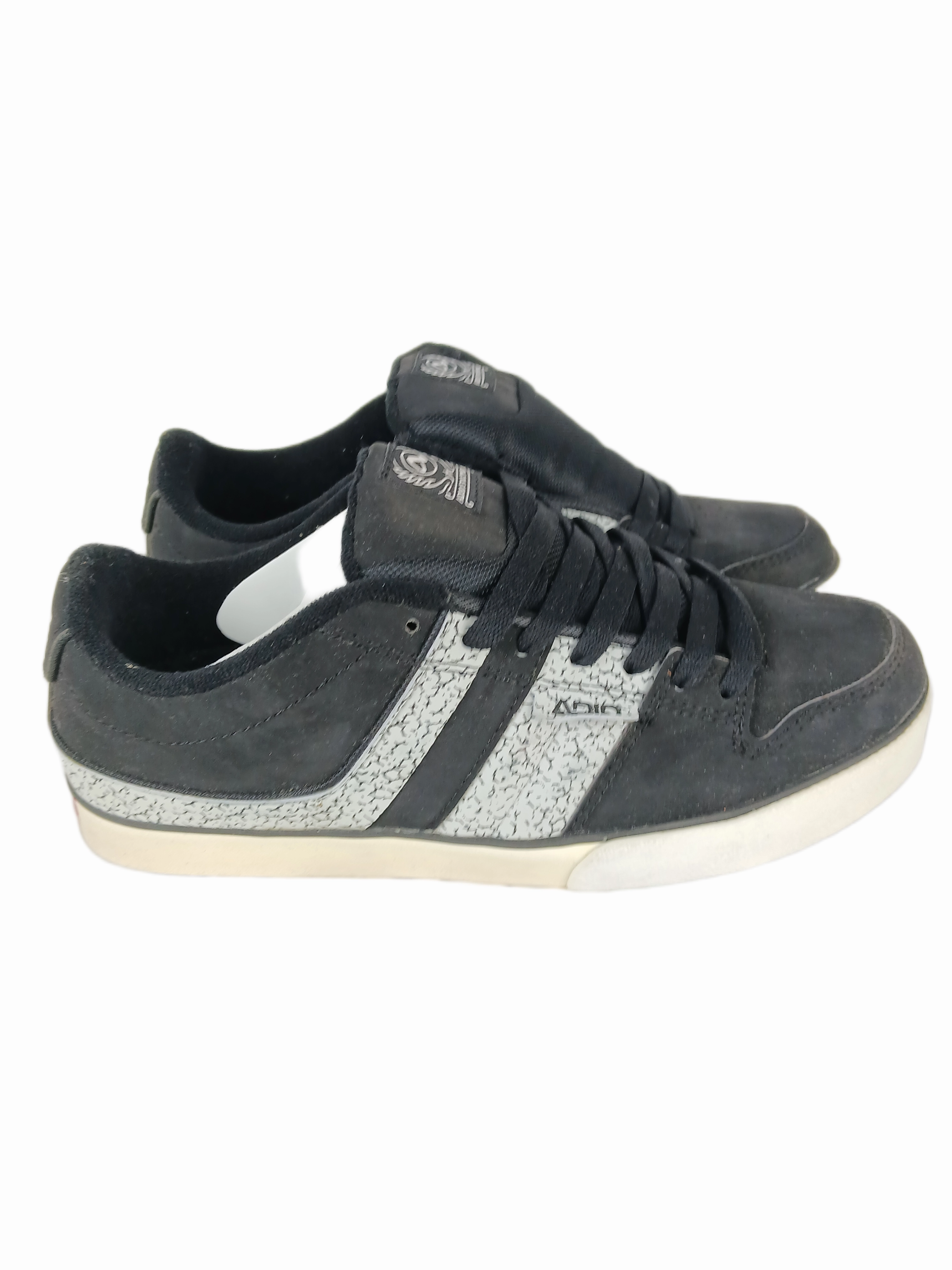 Adio Shaun White SL Black Gray White US Mens Size 8 Vintage Sample Shoes Nike Zoom Rival Track Shoes