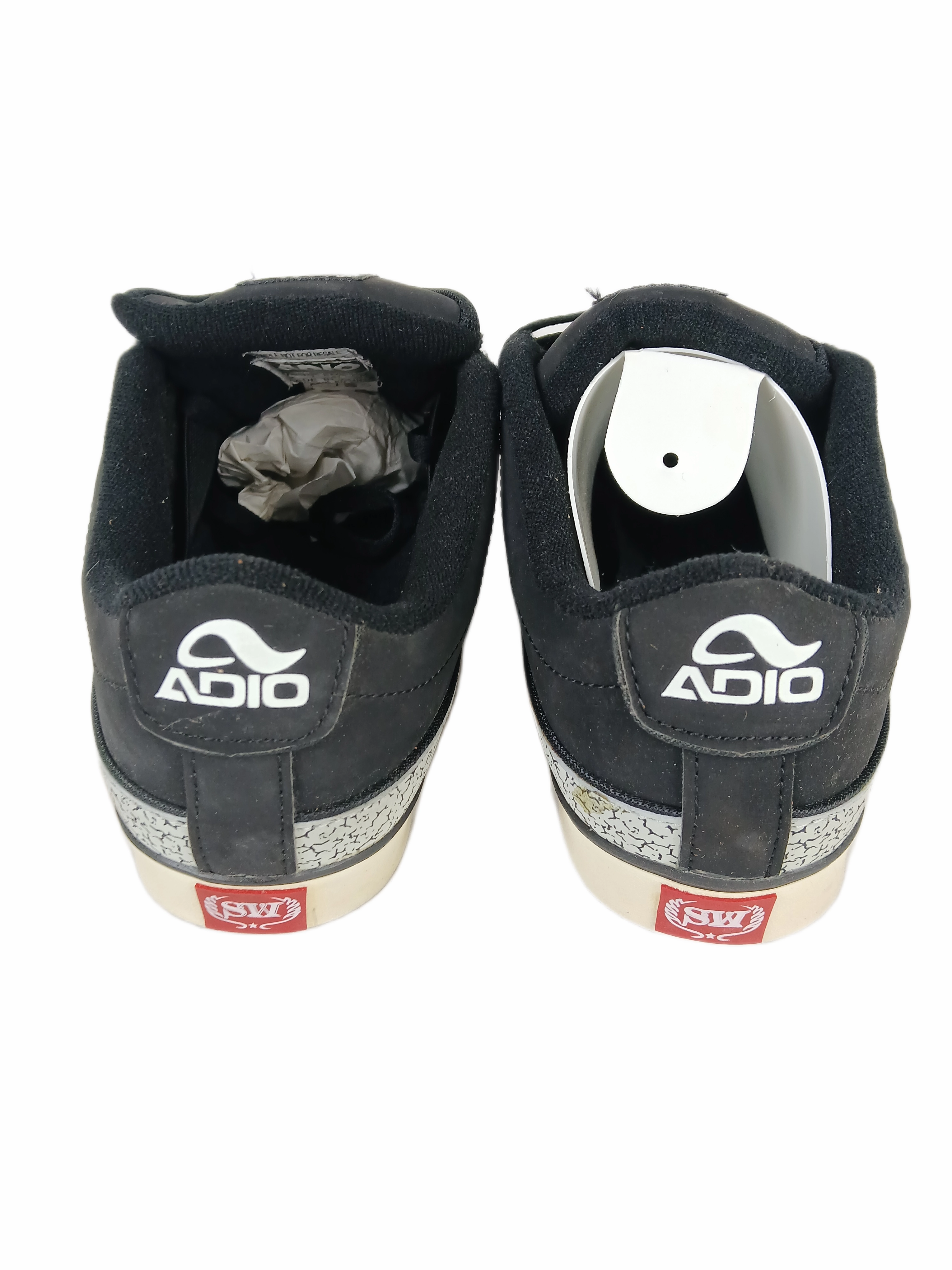 Nike Air Zoom Gt Cut Basketball Shoes Adio Shaun White SL Black Gray White US Mens Size 8 Vintage Sample Shoes