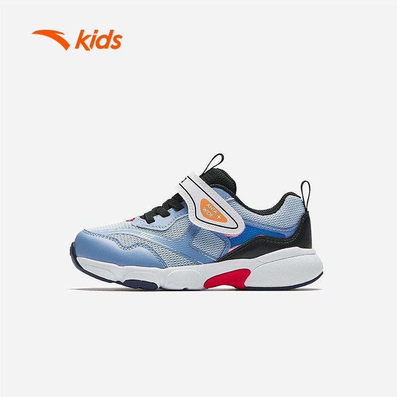 anta kids boys wide 2.0 running Shoes 3125C9909-1 -blue/black (kasut larian kanak lelaki) Air Jordan Skate Shoes