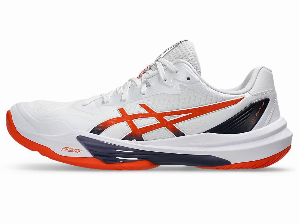 Asics Distance Running Shoes Asics Men's Sky Elite FF 3 -white/nova orange