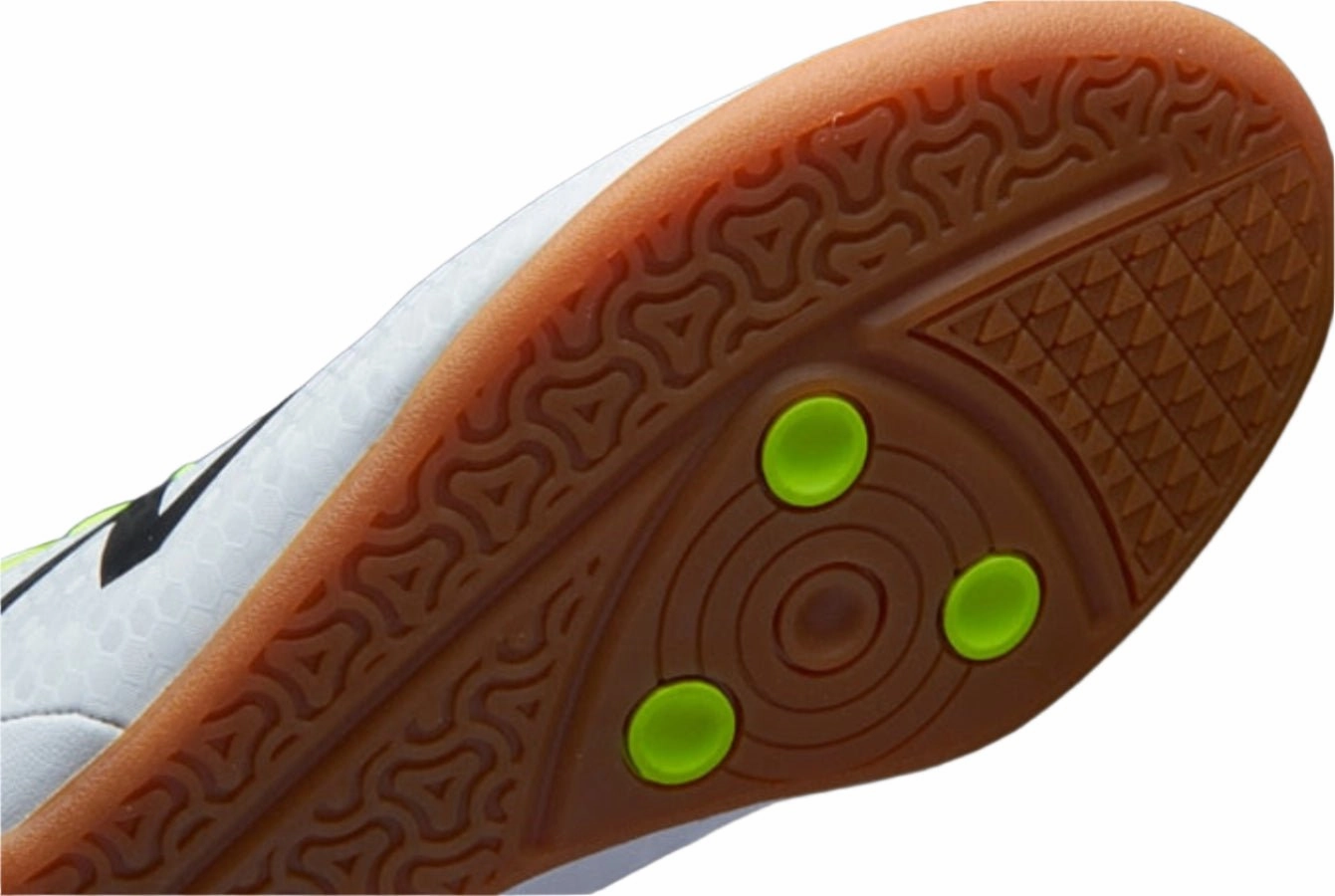 New Balance Visaro Control IN Indoor Soccer Shoes - White/Tonix Cleats Elite Soccer