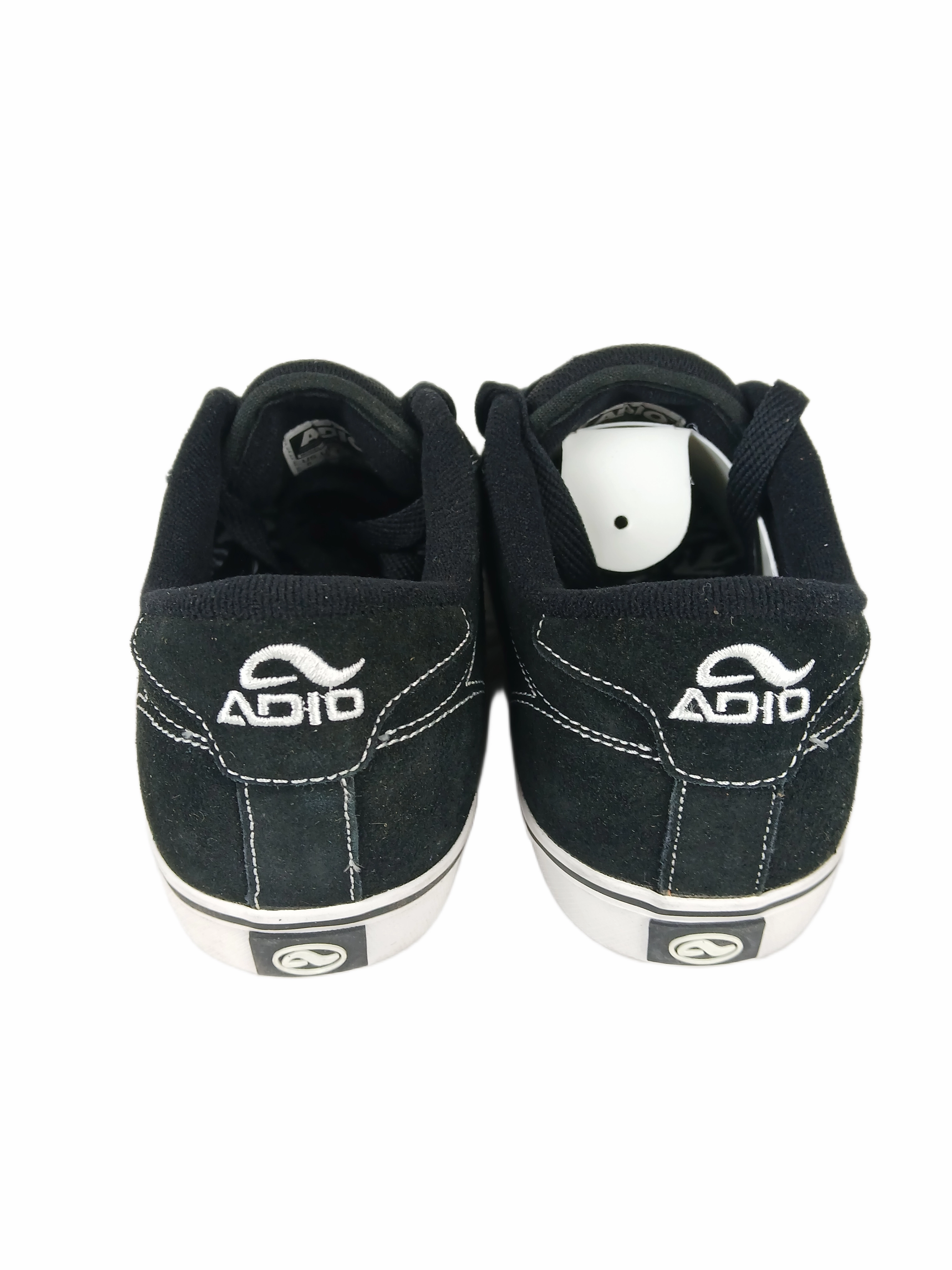 Nike Free Run Shoes Adio Kenny Anderson Kenny Standard Black White Plaid US Mens Size 8 Sample Shoes