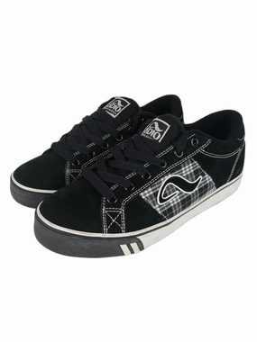 Adio Kenny Anderson Kenny Standard Black White Plaid US Mens Size 8 Sample Shoes Nike Shoes For Nurses