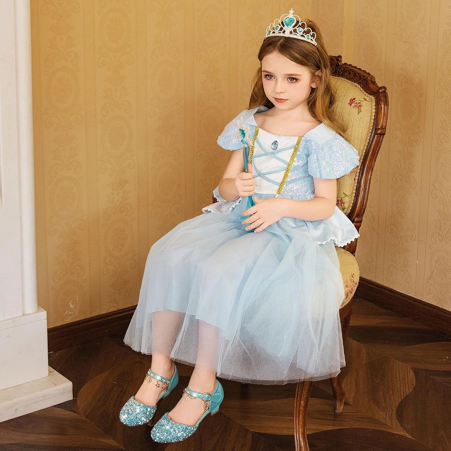 Asics Shoes In Store Near Me Furdeour Girls Dress Shoes Princess Crystal High Heels Closed Toe Party Wedding Flower Girls Shoes Toddler Little Big Kid