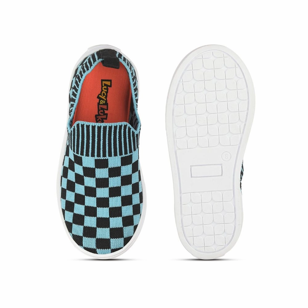 Lucy & Luke (Black) Casual Non Lacing Shoes For Kids MINT-7 By Liberty Good First Walking Shoes For Infants