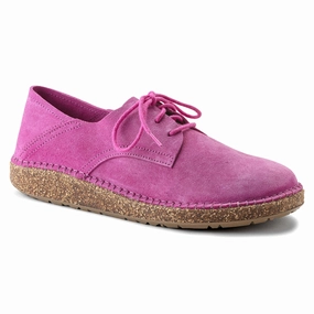 Gary Suede Leather Clogs Big Buckle