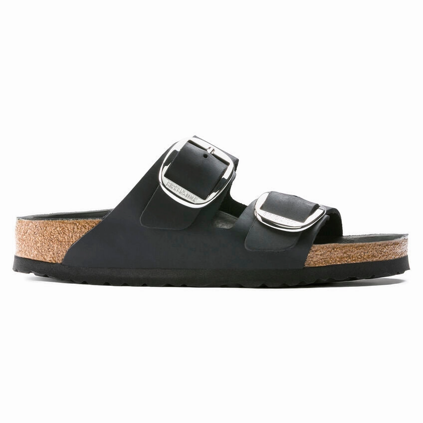 Denim Arizona Black Big Buckle Narrow