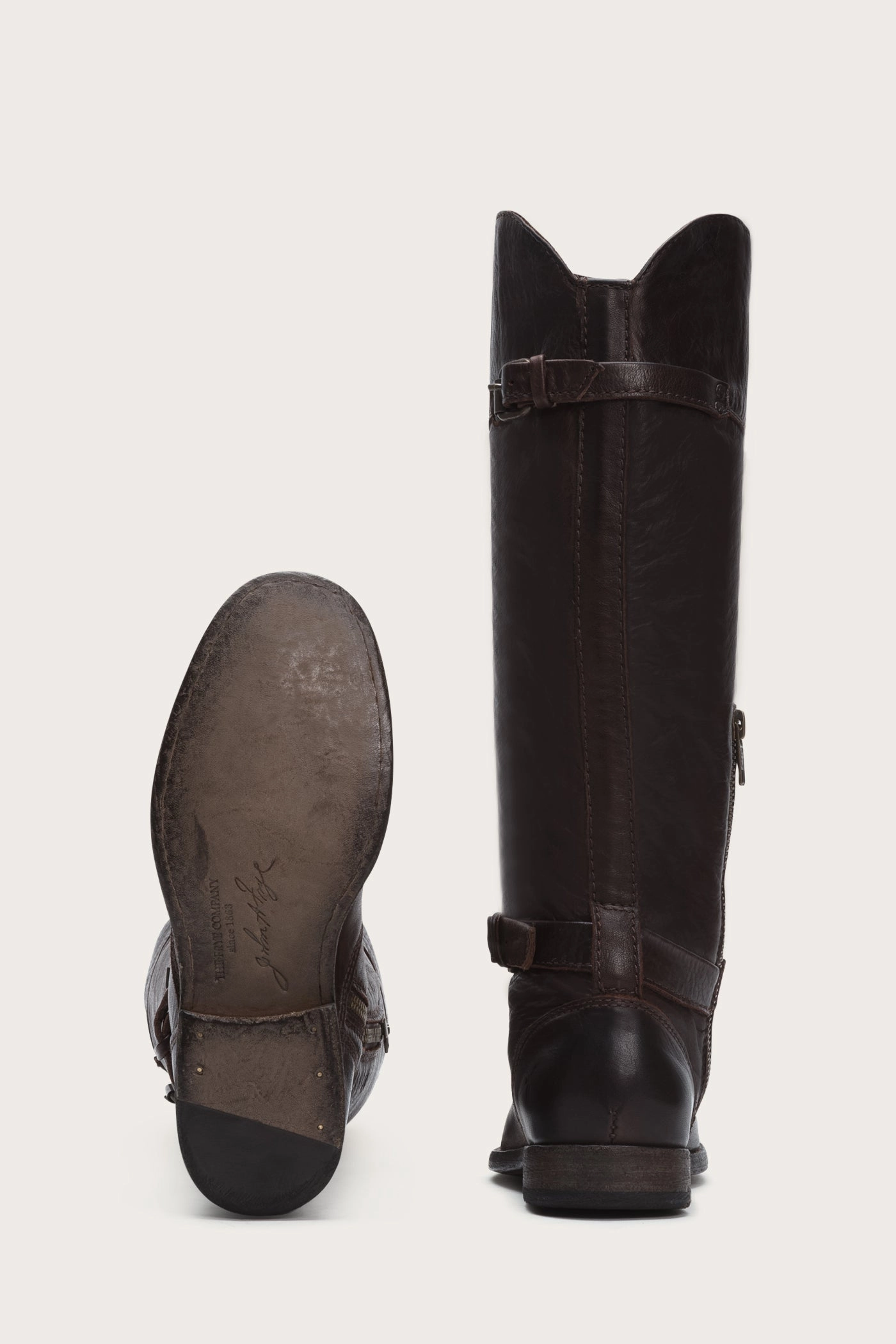 Phillip Riding - Pre-Loved Leather And Suede Knee High Boots