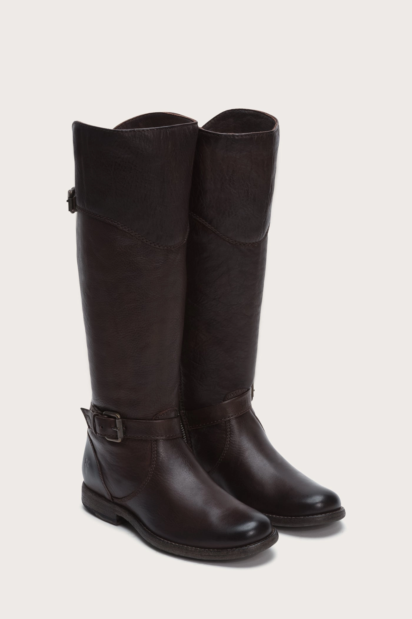 Suede Knee High Boots Petite Phillip Riding - Pre-Loved