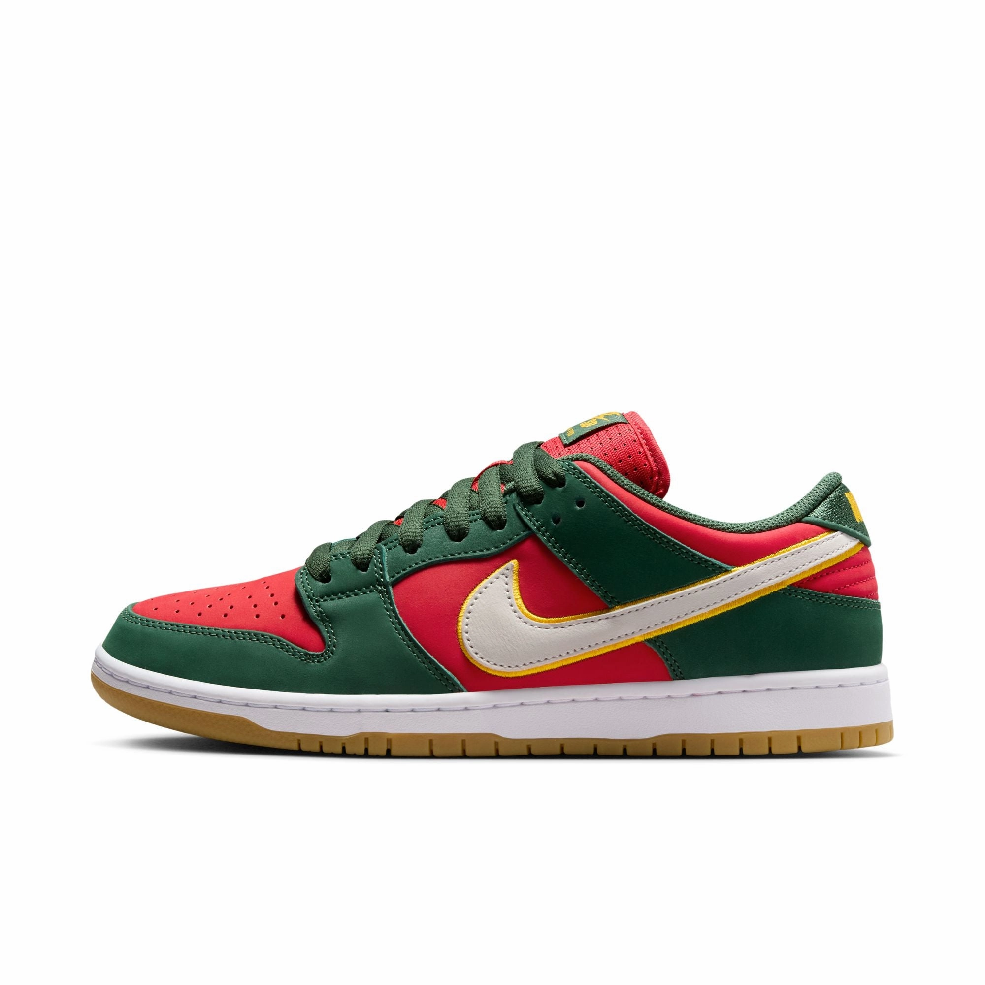 High Top Basketball Shoes Nike Nike SB Dunk Low Pro PRM Shoes-'Seattle Supersonics'