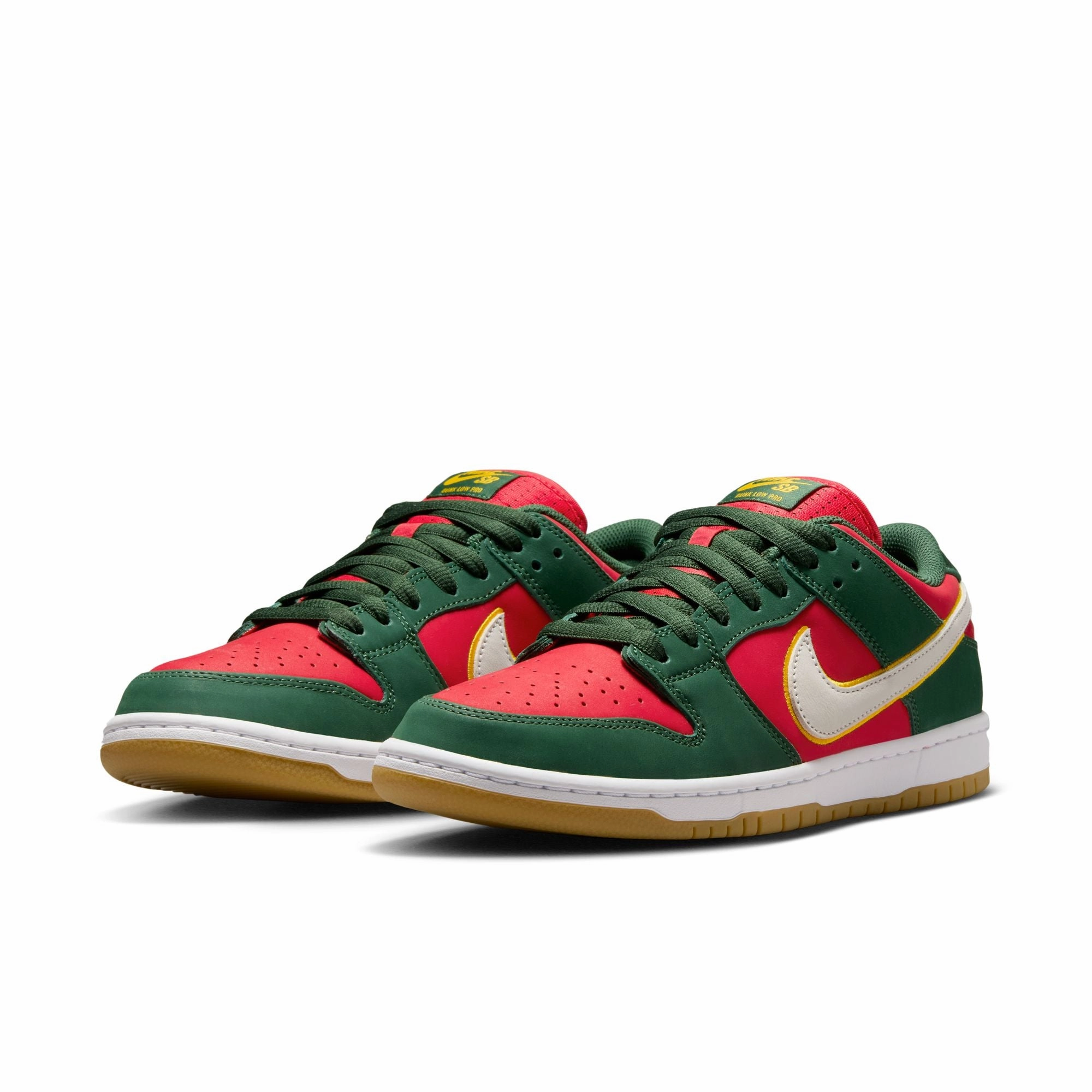 Nike SB Dunk Low Pro PRM Shoes-'Seattle Supersonics' Nike Deadlift Shoes