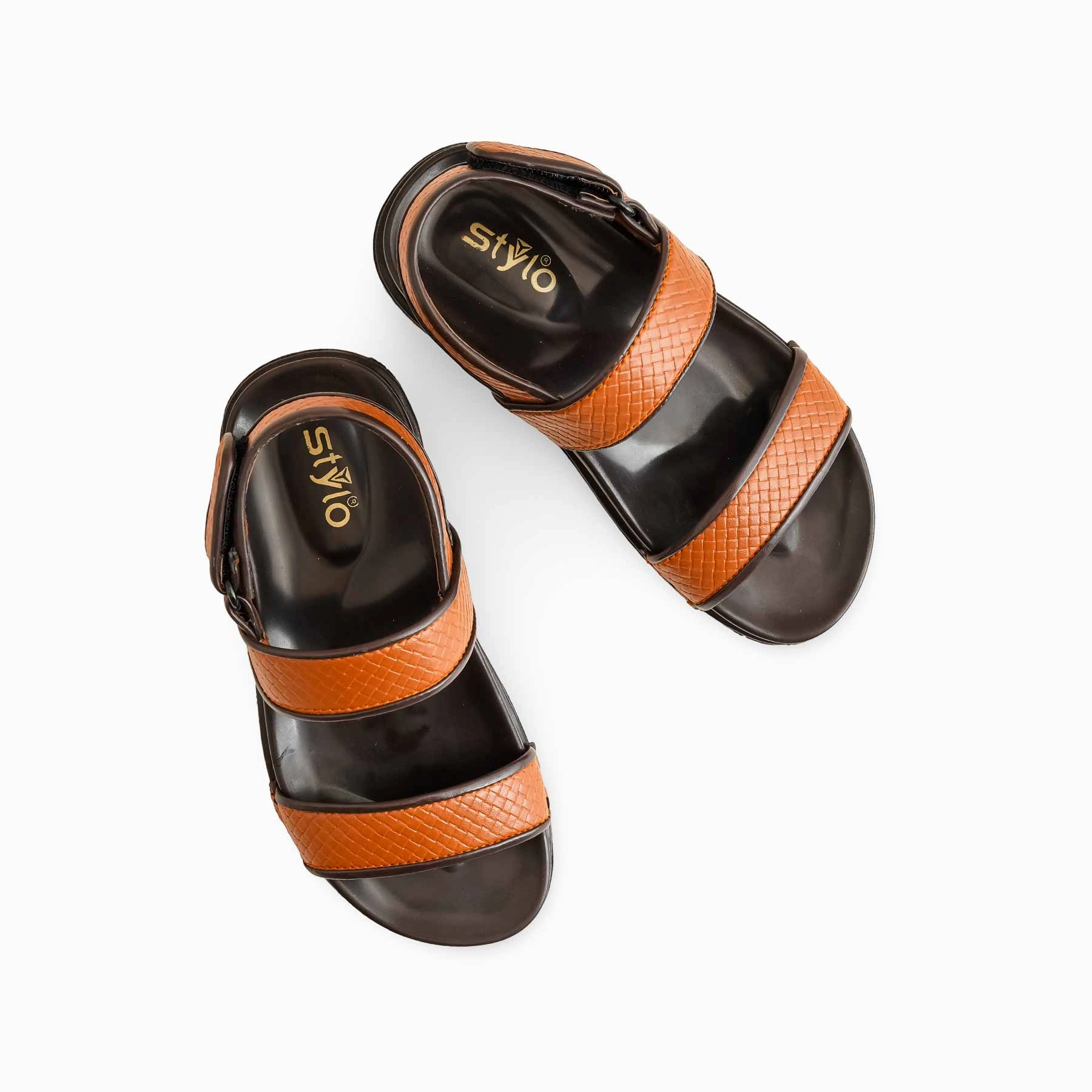 Boys Mustard Formal Sandal KD9989 Formal Flat Sandals