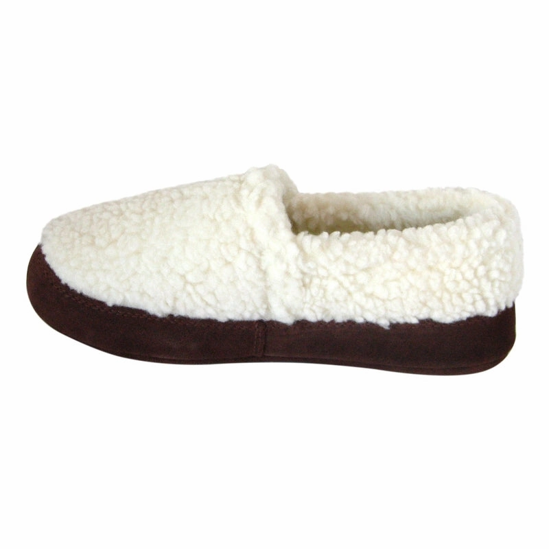 Polar Feet Kids' Perfect Mocs White Berber Adult Bear Slippers