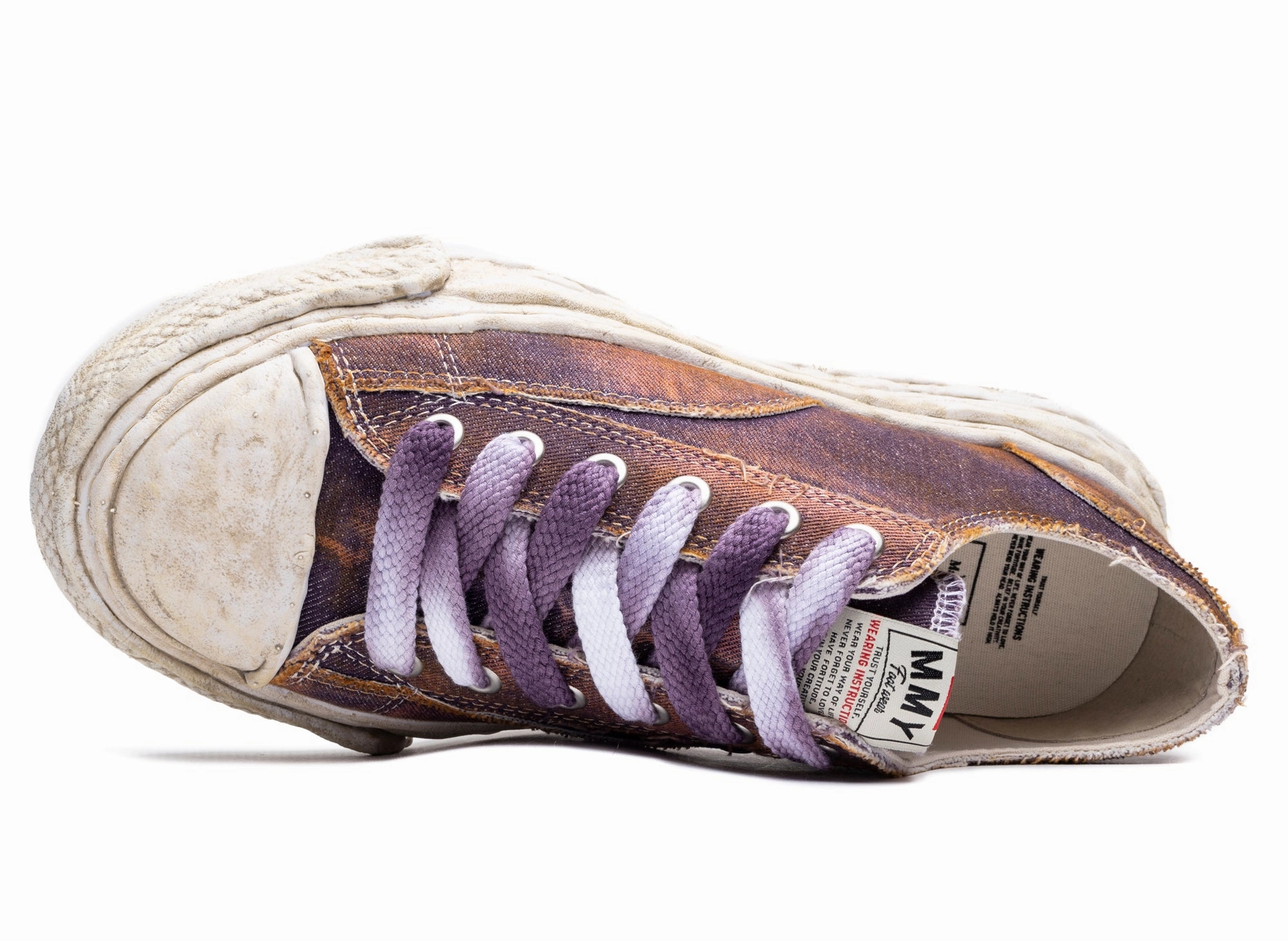 Brogue Vs Oxford Maison Mihara Yasuhiro Denim Peterson Low in Purple