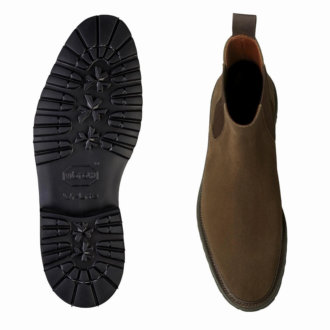 Hevea Chelsea Boots Poppy Slate Suede