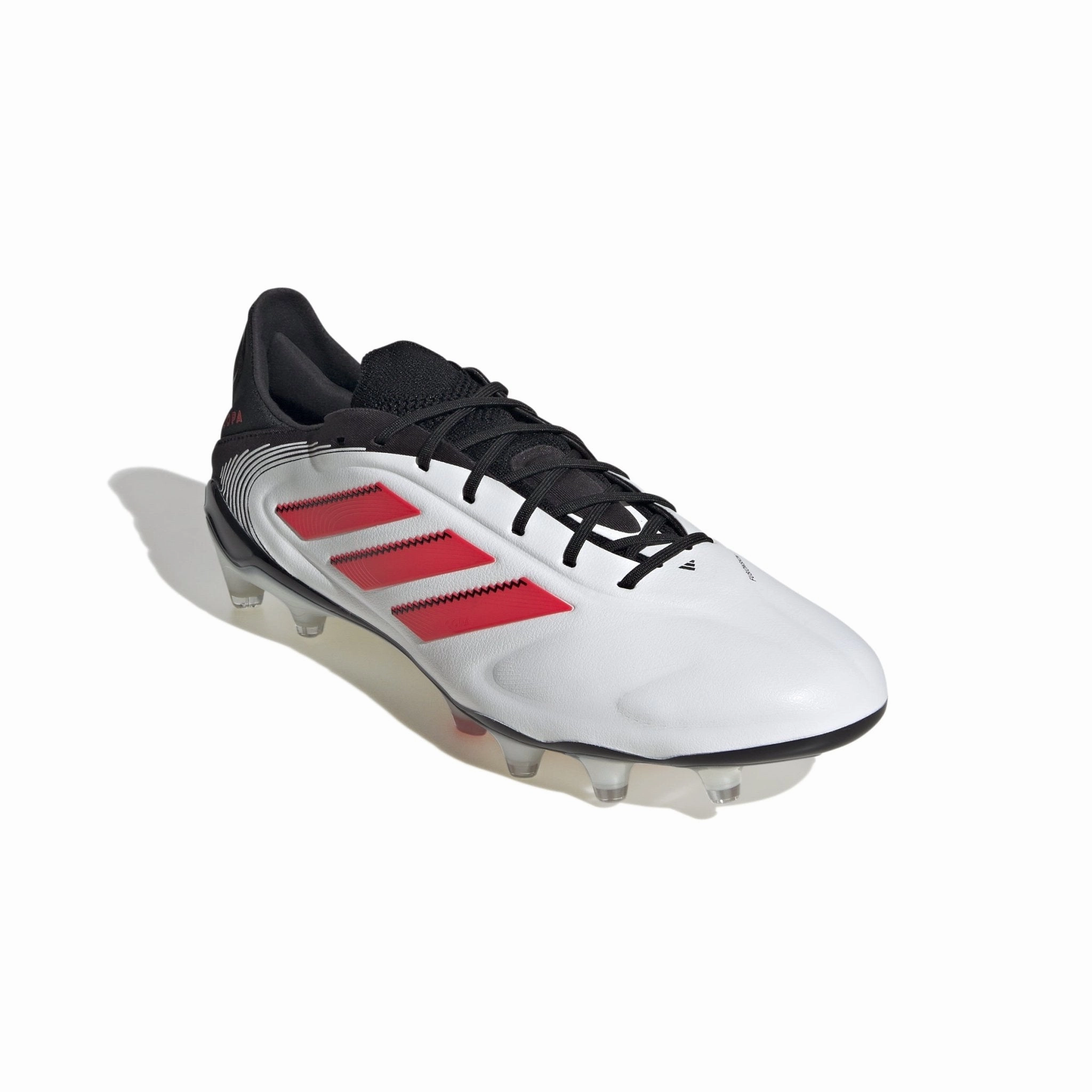 adidas Copa Pure 3 Elite FG Firm Ground Boots White/Red Difference Between Football Cleats Vs Soccer Cleats