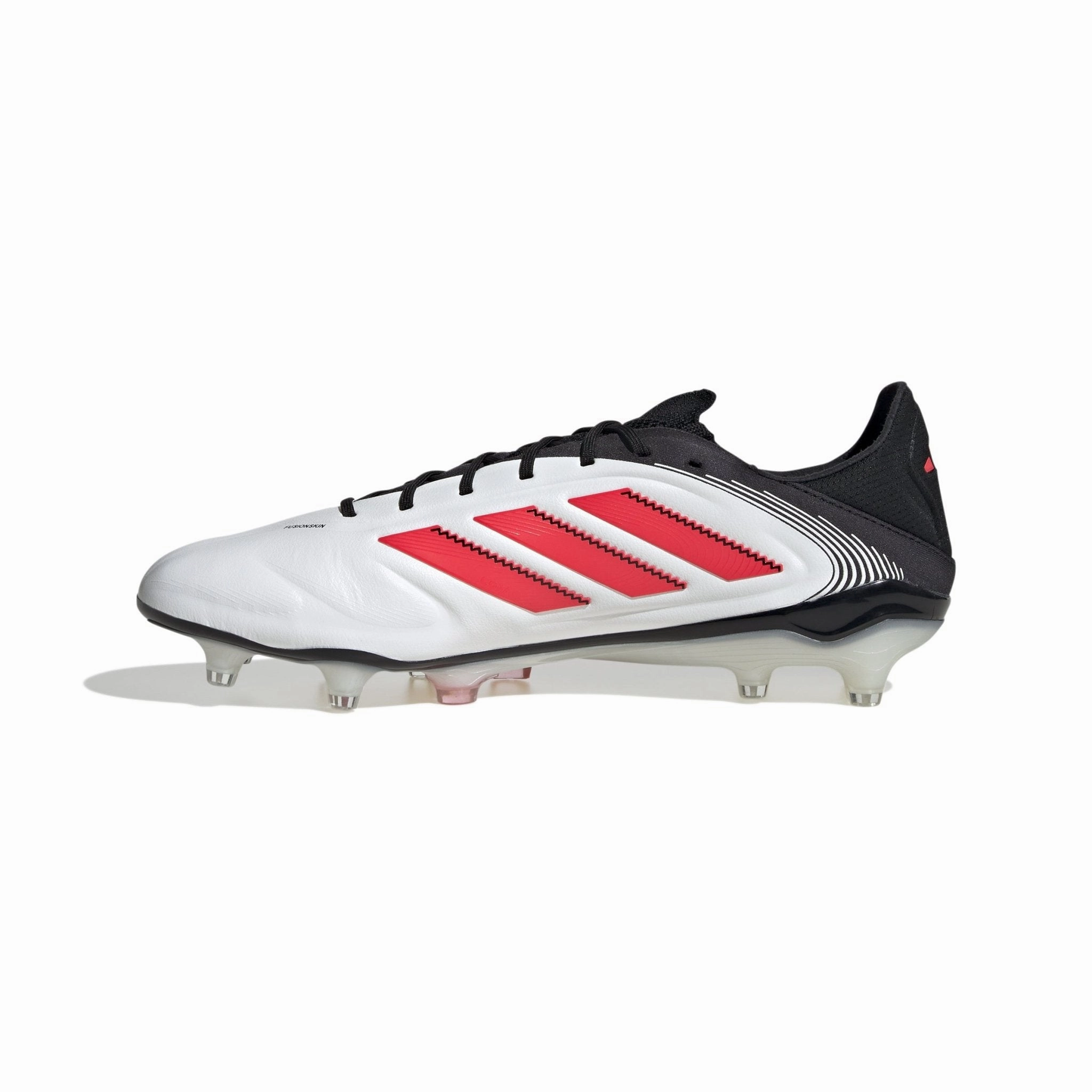 adidas Copa Pure 3 Elite FG Firm Ground Boots White/Red Exotic Soccer Cleats