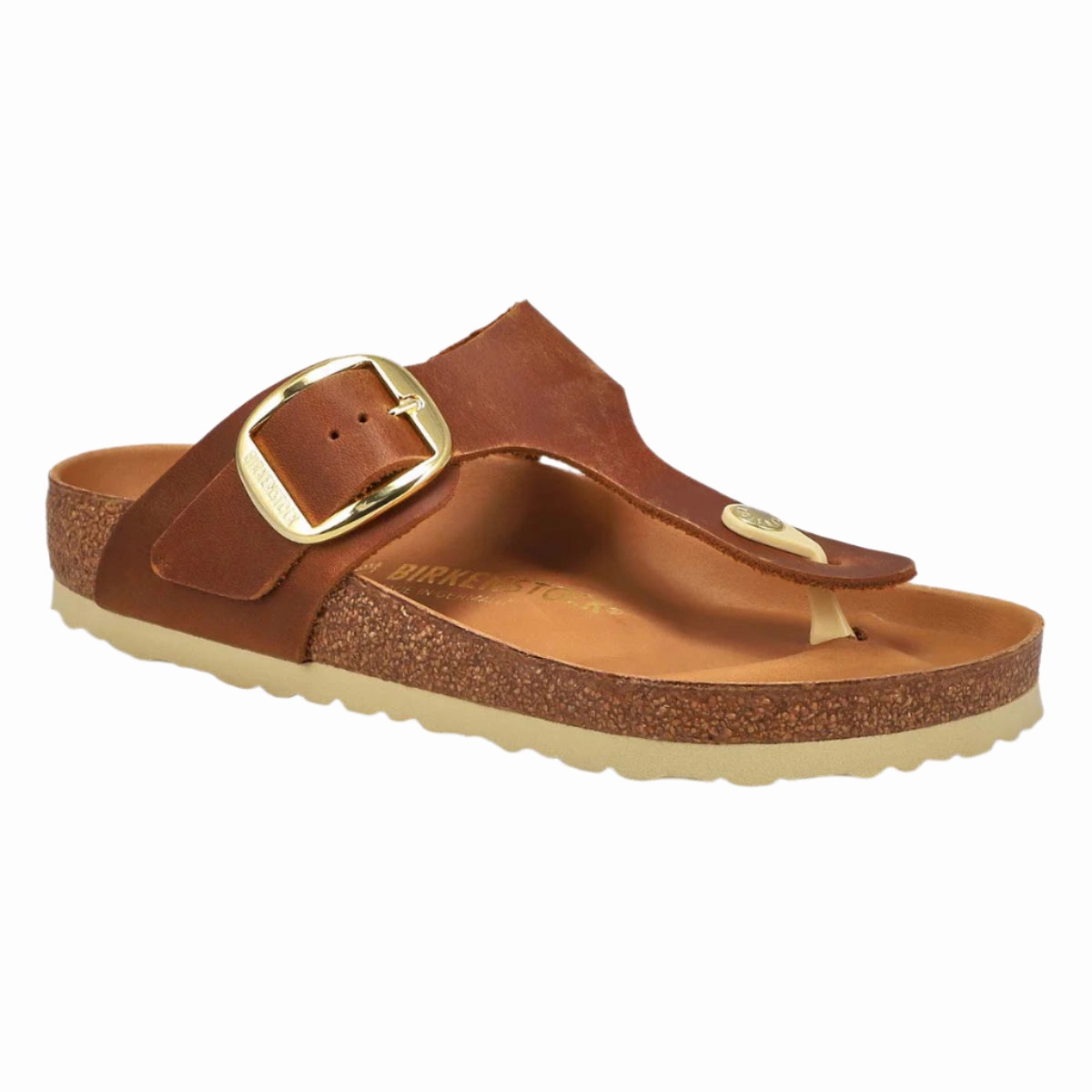 Dsw Clogs Gizeh Cognac Big Buckle