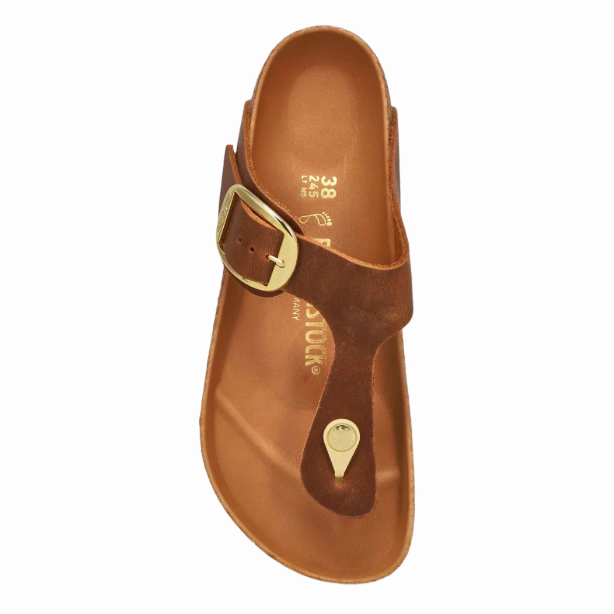 Franca Gizeh Cognac Big Buckle