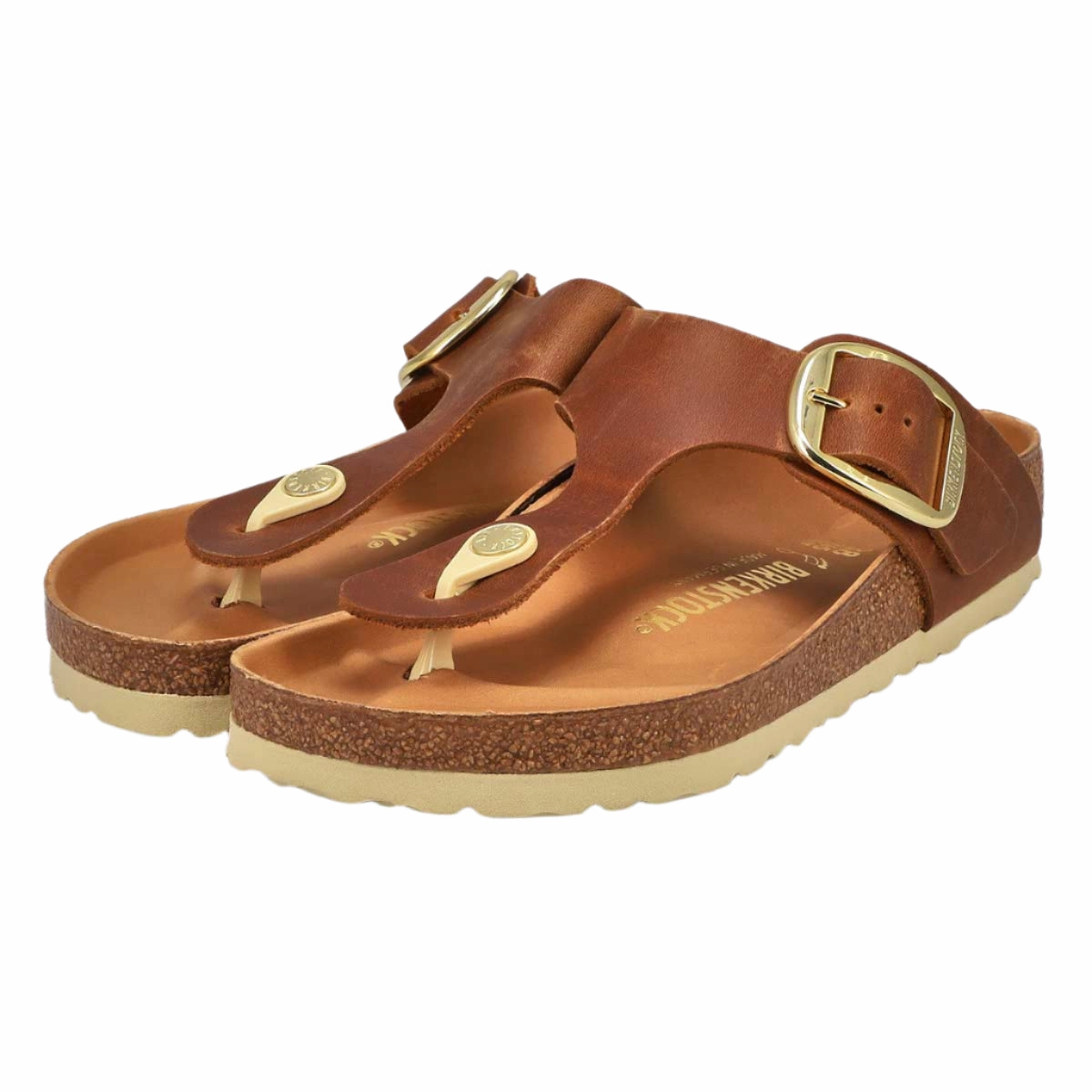 Florida Sandals Gizeh Cognac Big Buckle