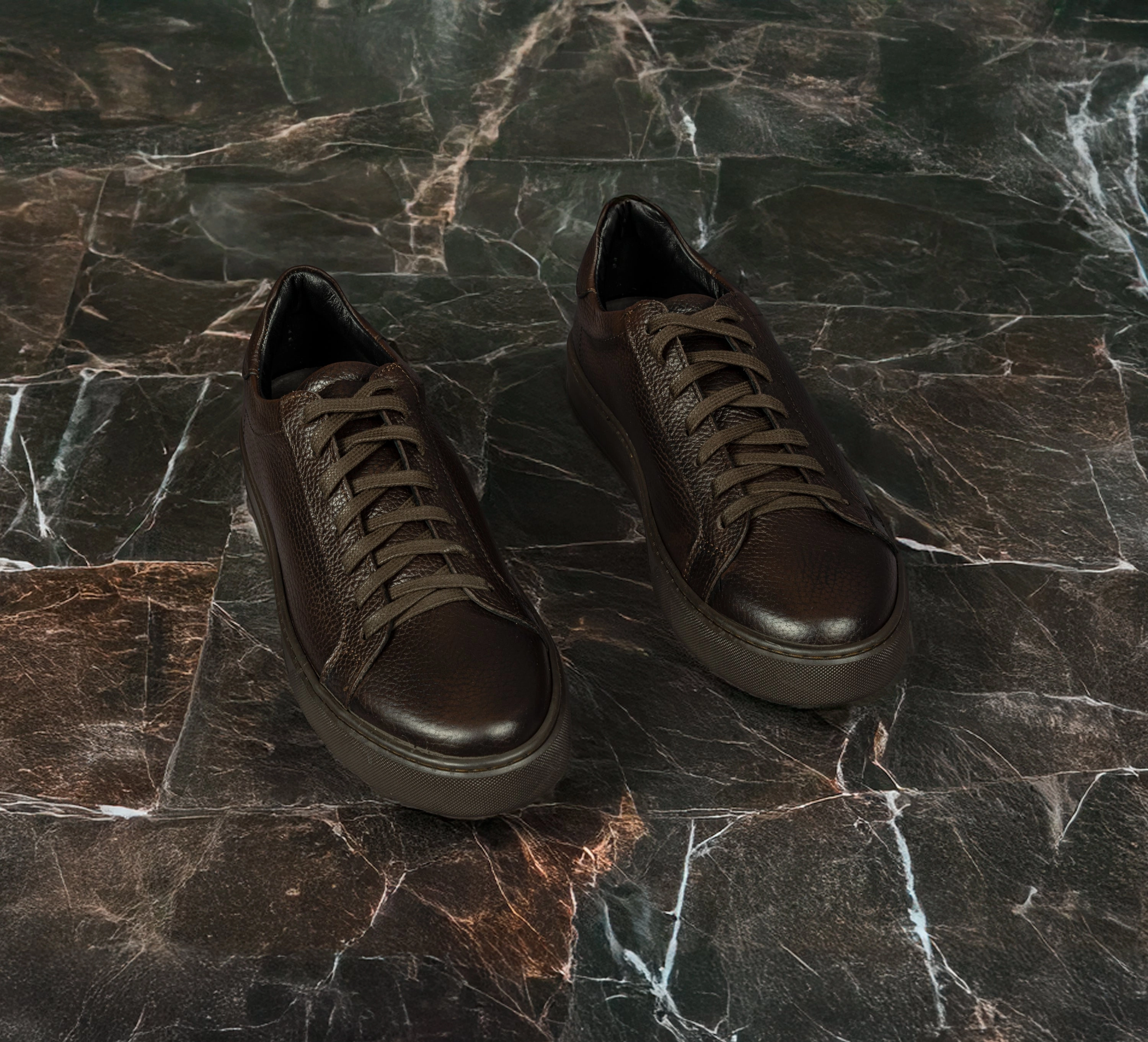 Mary Jane Shoes Lace Up SN18 Brown